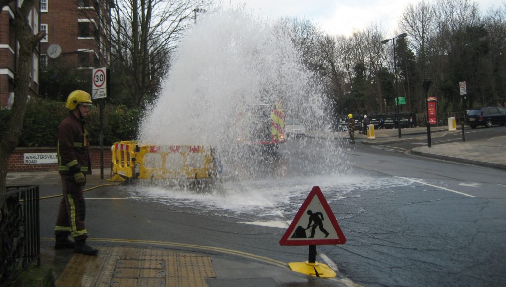 Water leak - Photo by Harry Wood