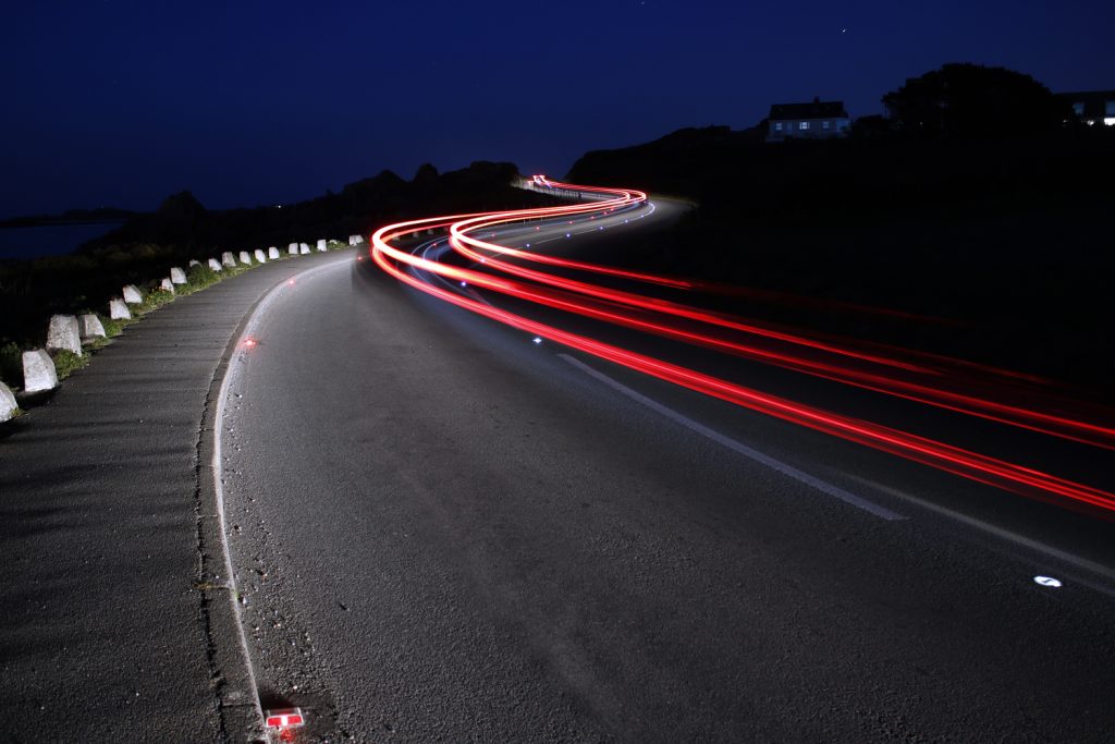 The number of drivers feeling safe travelling along two of Guernsey’s key roads has more than doubled following the installation of solar powered road studs.