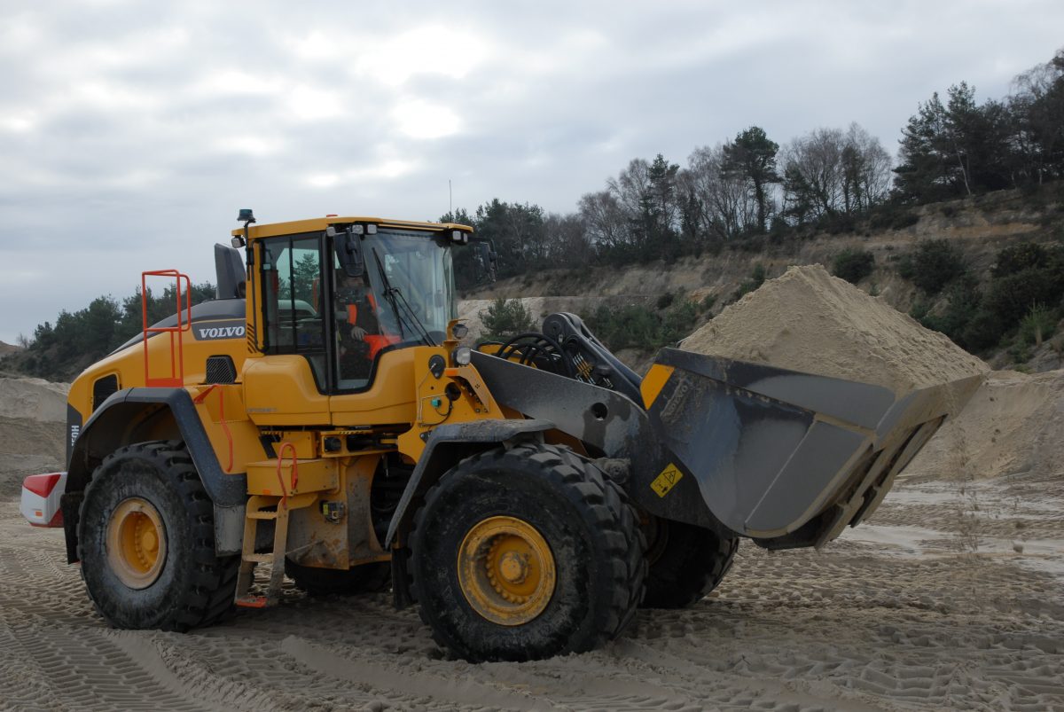 Holmes Sand and Ballast bag two new Volvo L150Hs Loading Shovels