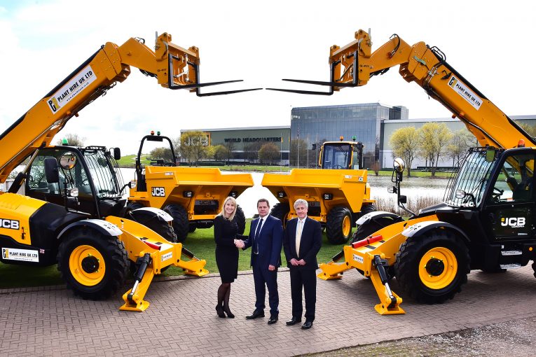 Plant Hire UK orders £17m JCB Loadall and Excavator Fleet