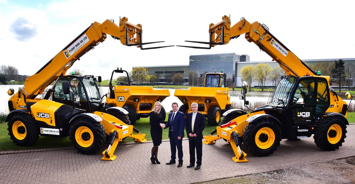 Plant Hire UK orders £17m JCB Loadall and Excavator Fleet