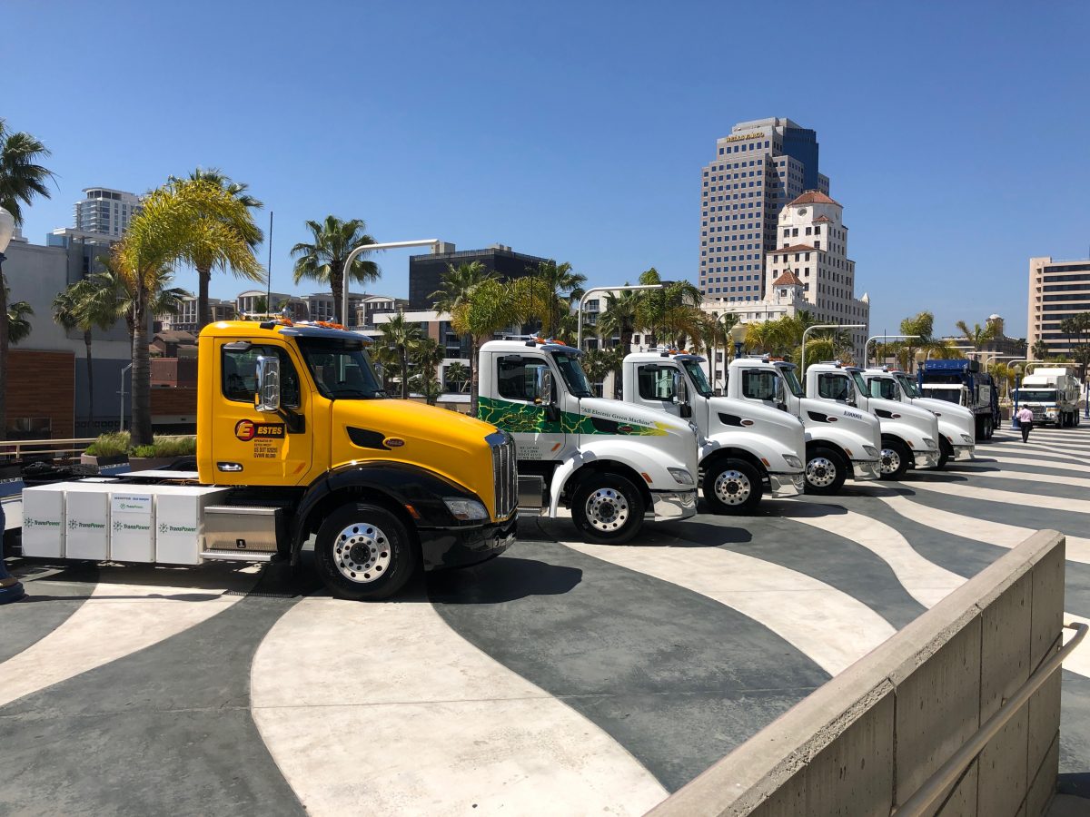 Peterbilt features Electric Trucks at ACT Expo in California