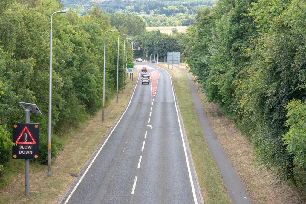 Shortlisted road safety schemes give drivers a clear view of approaching hazards
