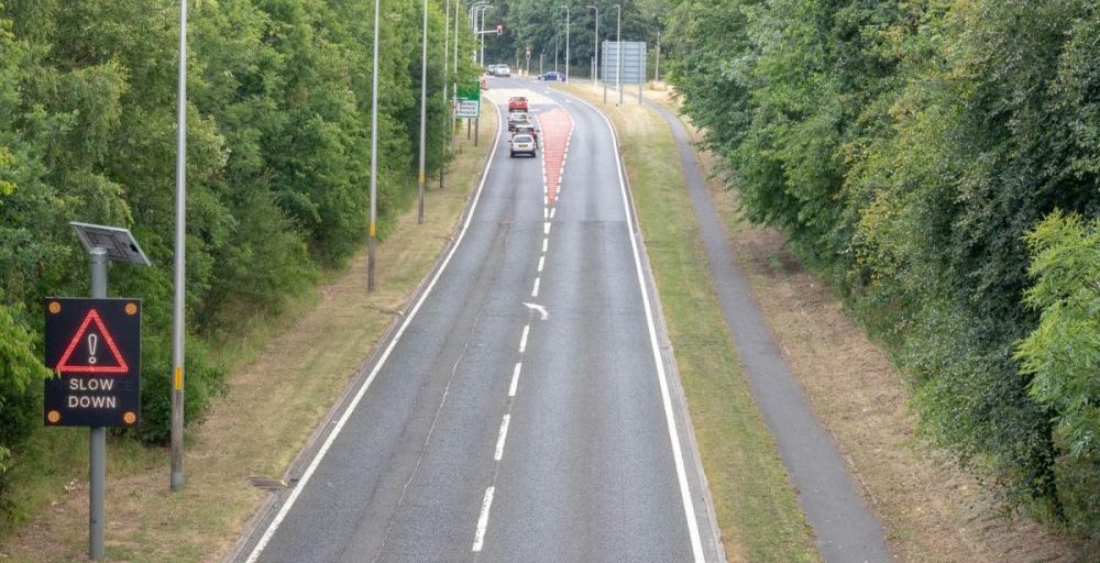 Shortlisted road safety schemes give drivers a clear view of approaching hazards