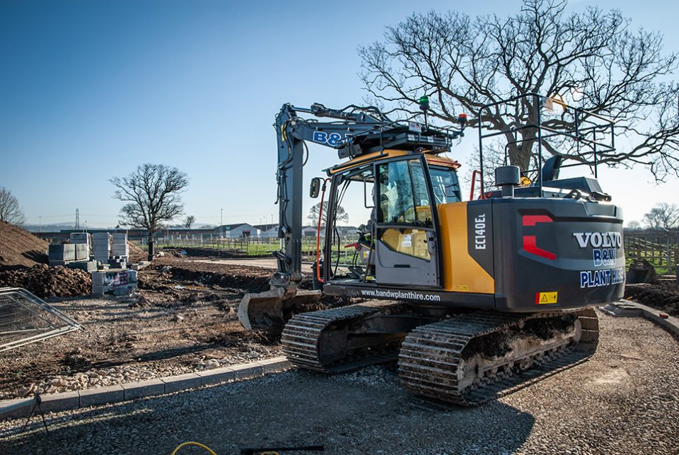 New Volvos add to BandW Plant Hire's huge Excavator fleet