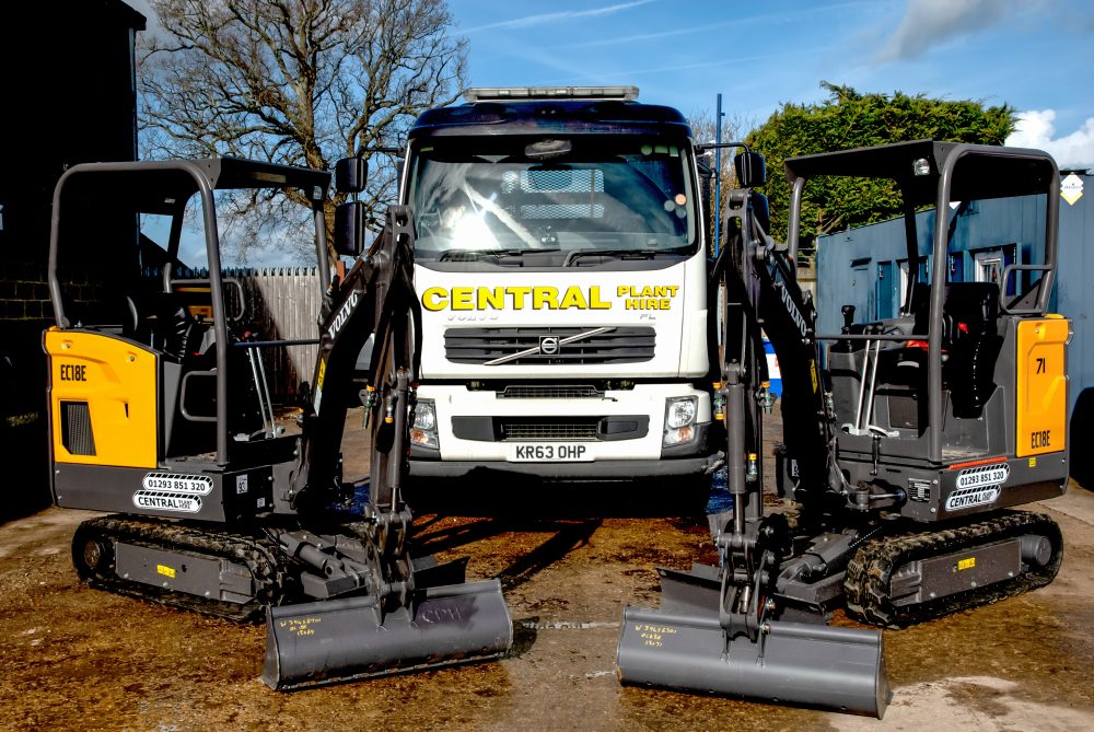Excellent Volvo aftercare prompts Central Plant Hire in excavator choices