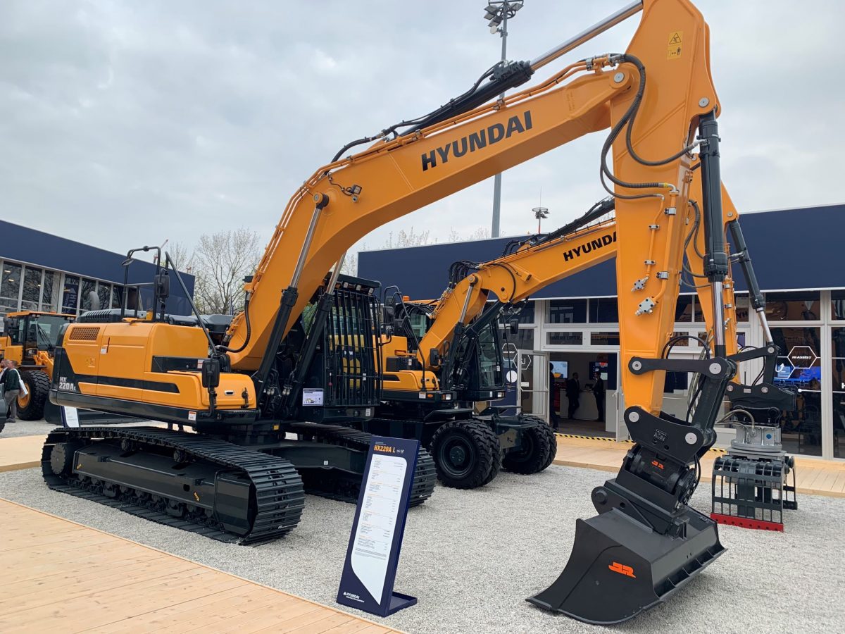 Hyundai Construction Equipment Europe returns to Plantworx with new models