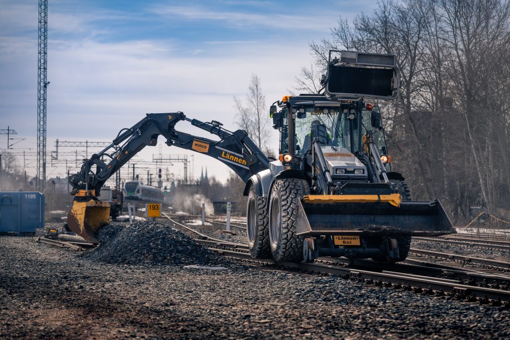 Nokian launches Ground Kare excavator and backhoe tyres for roads and railways