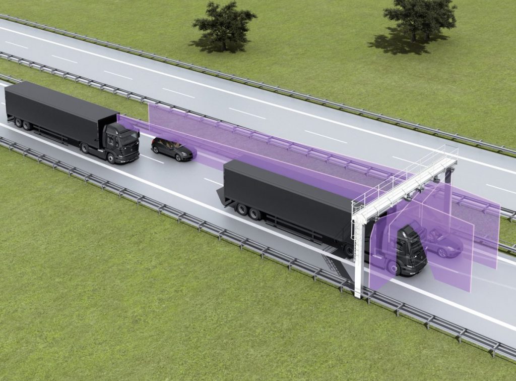 The SICK versatile free-flow 3D Profiler scans vehicles on the move