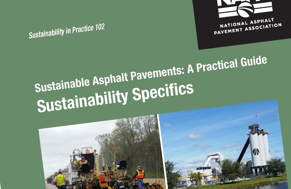 NAPA Practical Guide Series highlights Asphalt Sustainability