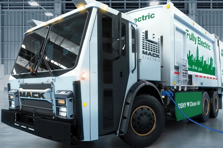 Mack unveils fully electric refuse truck demonstration model