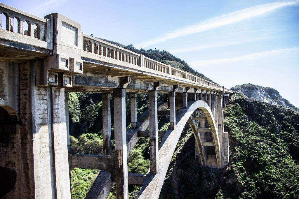 motorway bridge construction