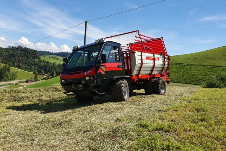 Aebi TP 410 is a swift and sprightly specialist Transporter