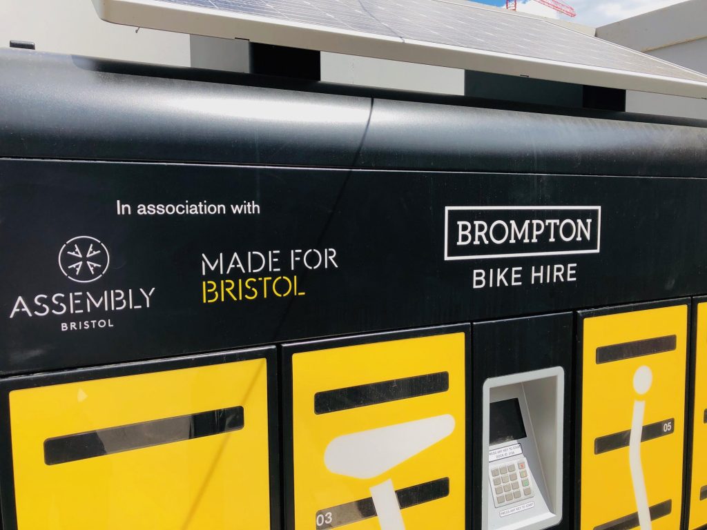 Bristol builders saddleup with Brompton Bike Hire to ease congestion