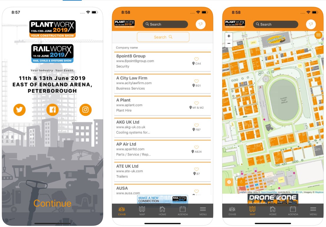 Plantworx 2019 has its very own Smartphone App