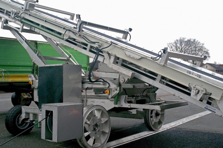 Apullma conveyor belt cart offers fast and precise positioning and installation