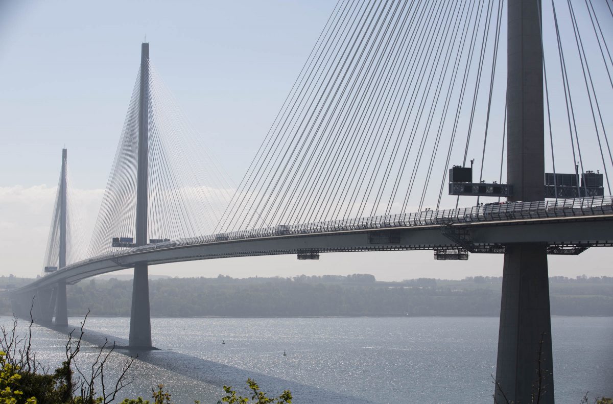 Testing of painting platform for Queensferry Bridge enabled with help from Mabey Hire