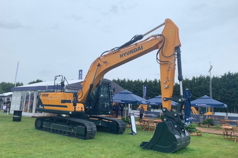 New Hyundai A-series Excavator showcased at Plantworx 2019