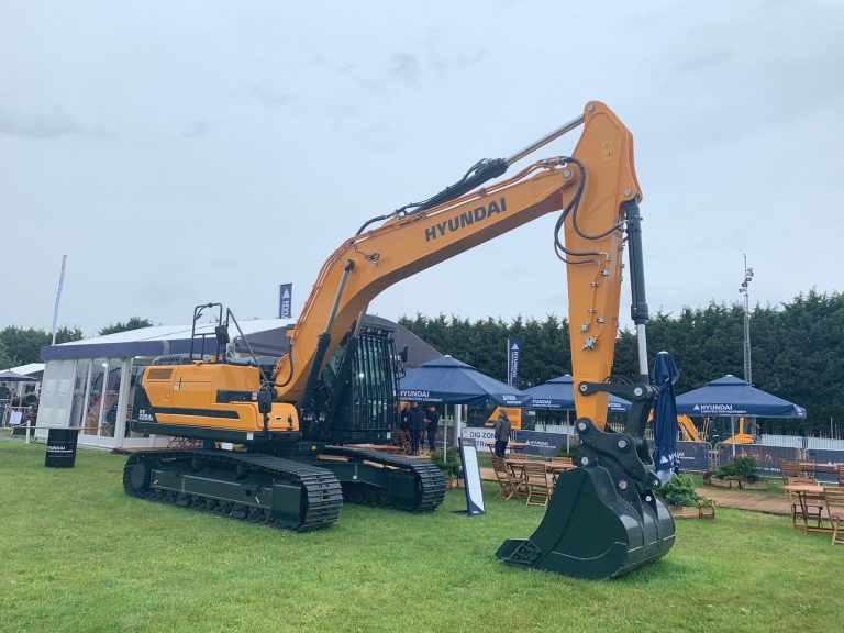 New Hyundai A-series Excavator showcased at Plantworx 2019