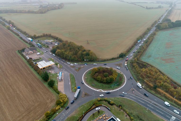 Highways England A428 upgrade saves commuters up to 90 minutes