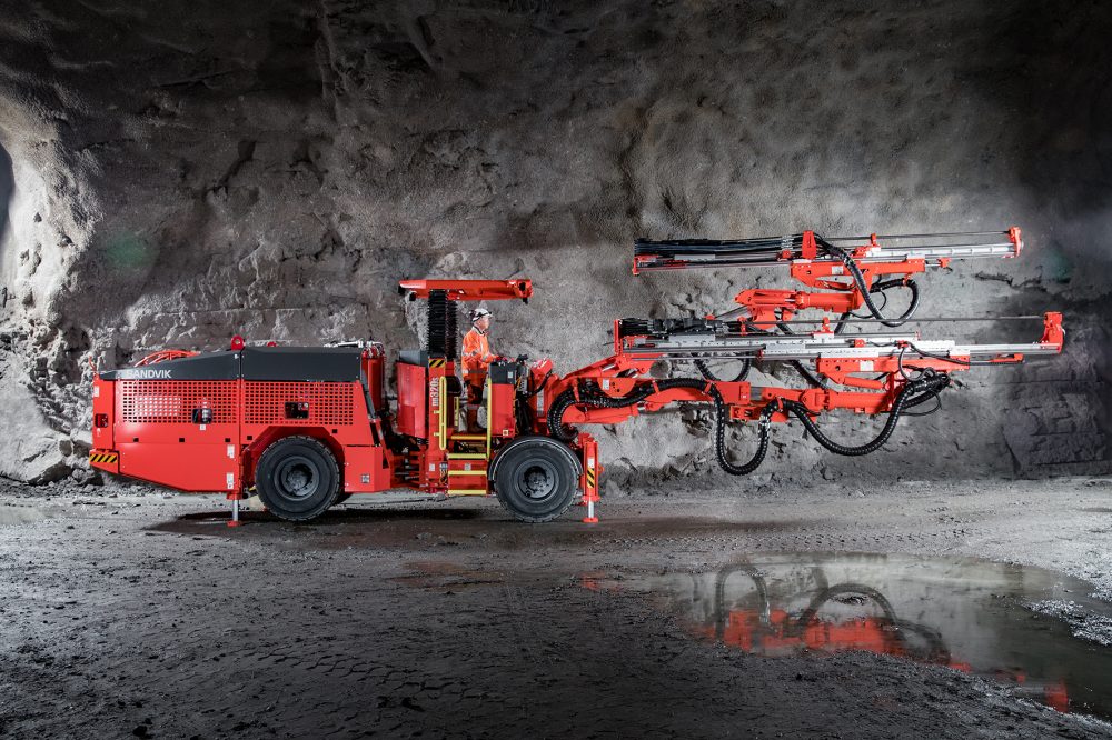 Sandvik DD320S mining drill excels underground