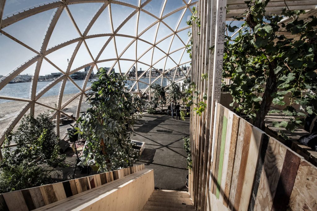 Material-wise the most sustainable building material is wood