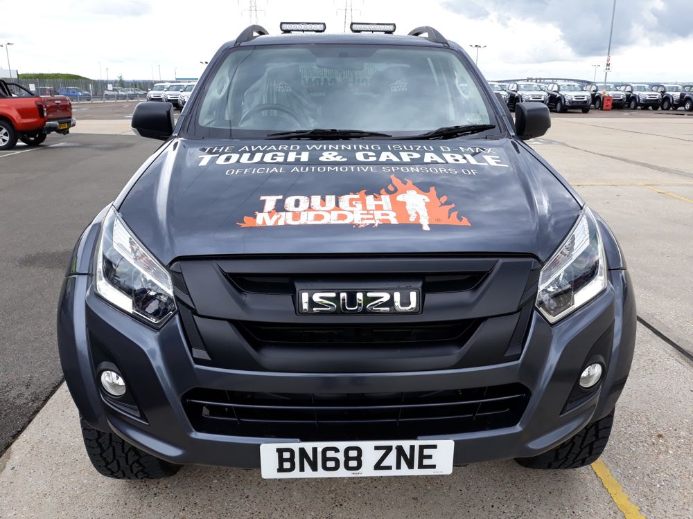 Isuzu D-Max Pickup partners with Tough Mudder for 2019
