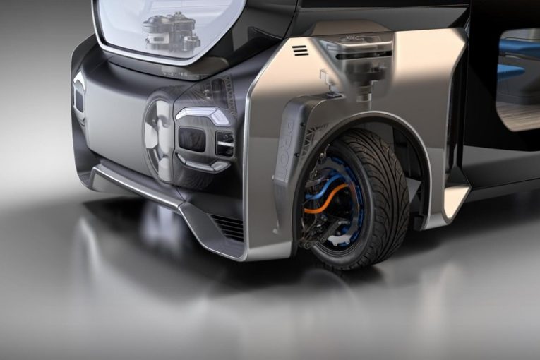 360 degree corner wheel module to accelerate the urban mobility revolution