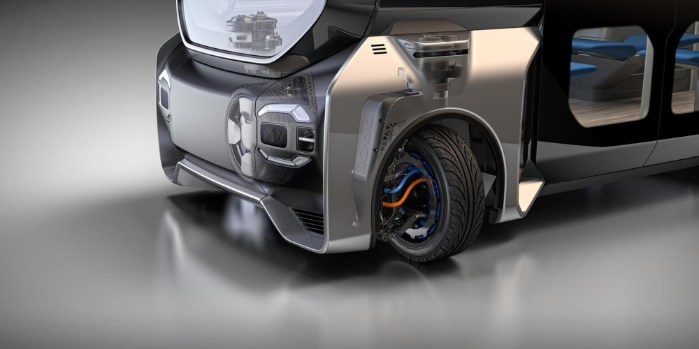 360 degree corner wheel modules to accelerate the urban mobility revolution
