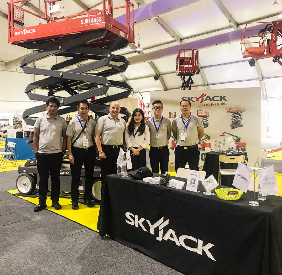 Skyjack shines as a Gold Sponsor at IPAF Asia