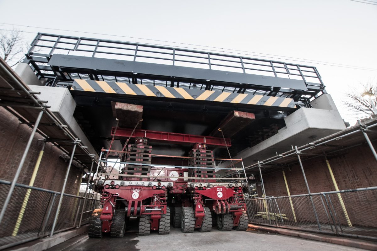 ALE supports Newcastle Metro modernisation with swift double bridge replacement