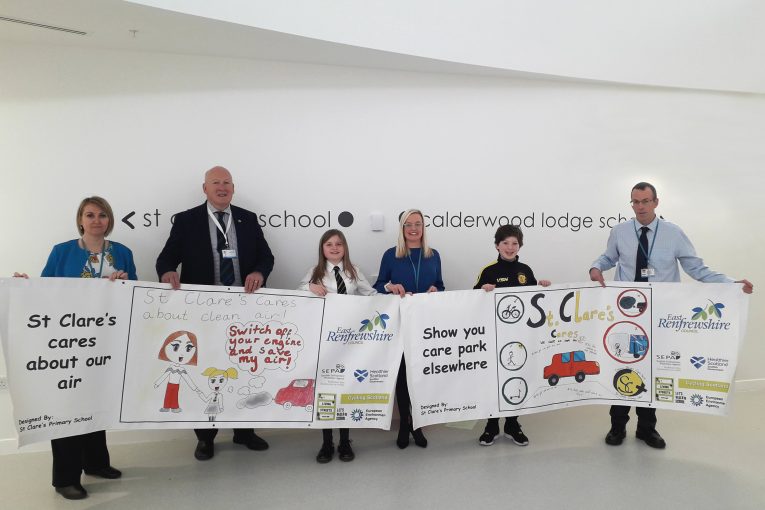 Glasgow schools aiming to lower Scotland's vehicle pollution