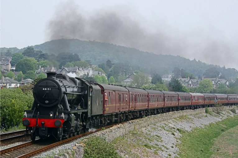 Steam train celebrates reopening of Conwy Valley line