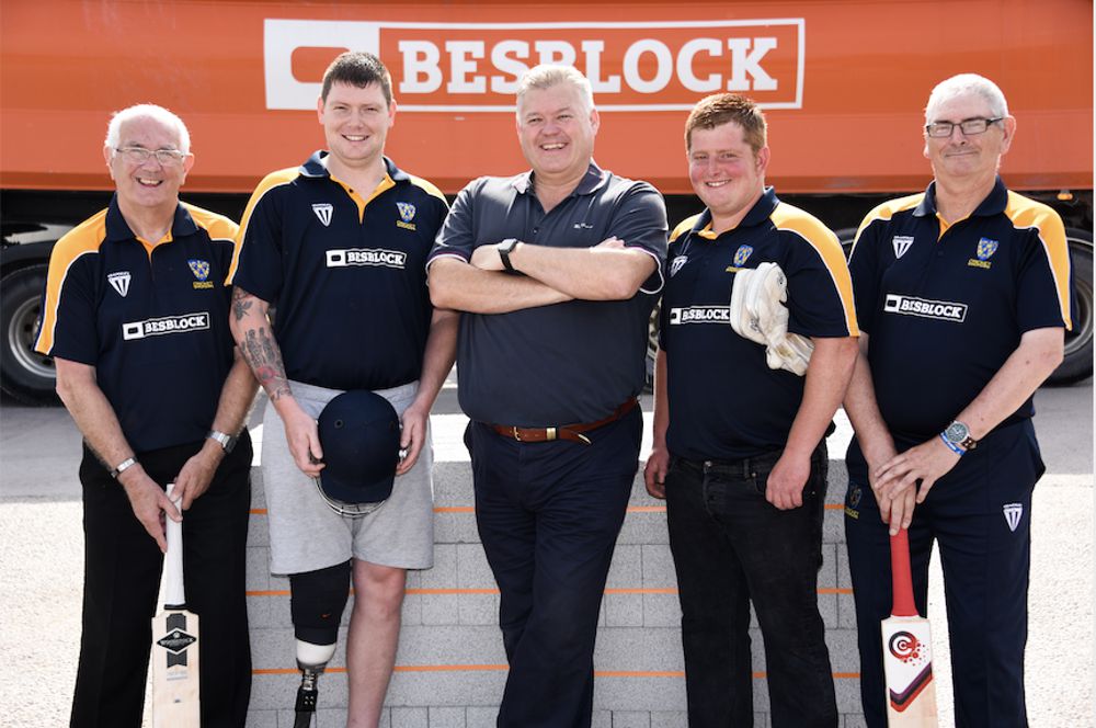 Besblock ends up sponsoring disabled cricket team thanks to a chance haircut