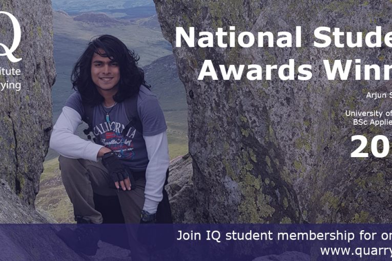 Institute of Quarrying honours high-achieving student Geologists