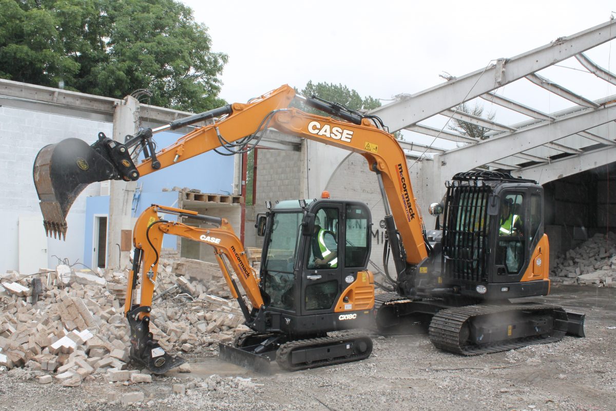 CASE sell their first Stage V construction machine into Ireland