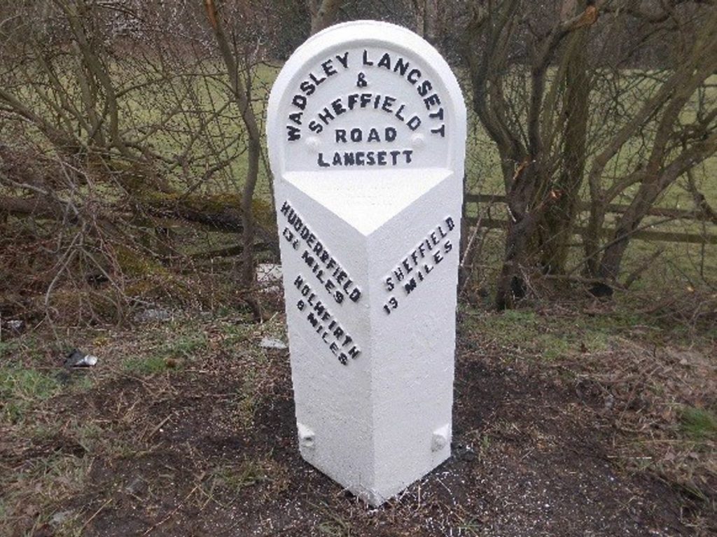 Highways England restoring historic mileposts in Yorkshire