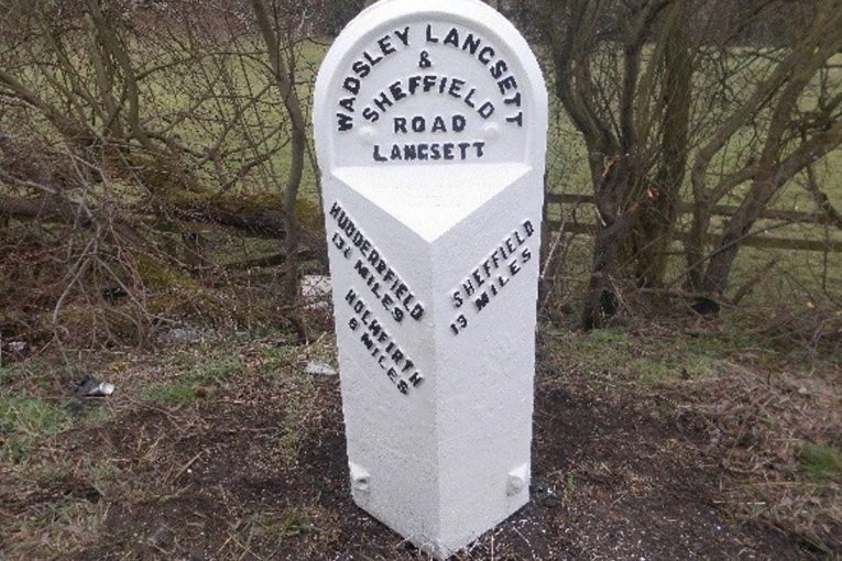 Highways England restoring historic mileposts in Yorkshire
