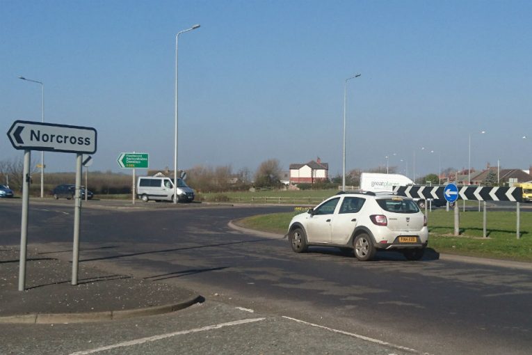 Highways England to start £5 million works on the A585 junction in Lancashire