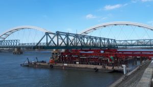 ALE's bridge removal in Serbia improving river navigation