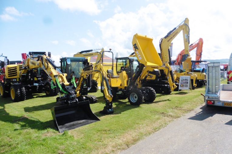 Scotland's Black Isle Show a huge success for Chris Knight Plant Sales and Yanmar