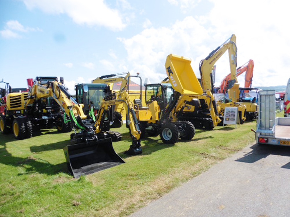 Scotland's Black Isle Show a huge success for Chris Knight Plant Sales and Yanmar