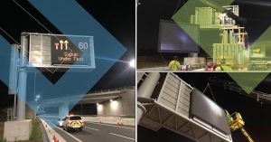 Costain and SWARCO first in the UK to develop and install next generation of digital road message signs