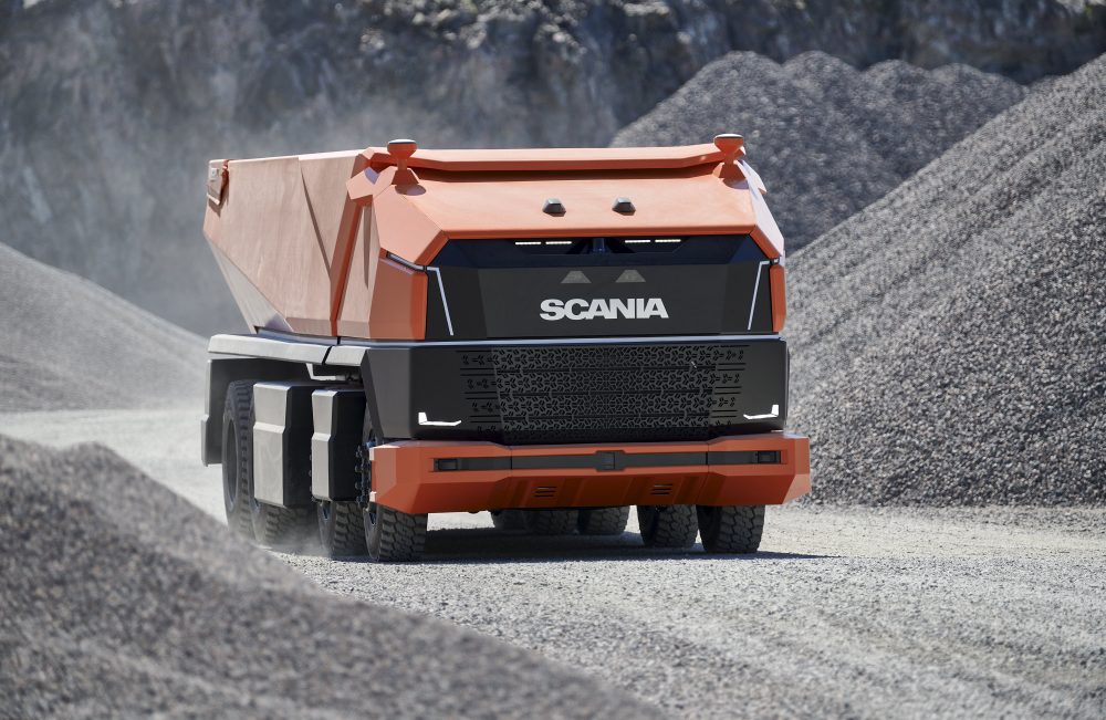 Scania develop the AXL fully autonomous concept truck