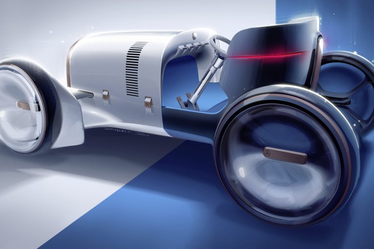 Vision Mercedes Simplex blends heritage with the future of the brand