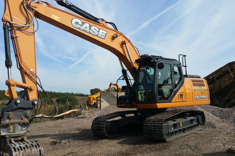 The Woods Waste Group achieve sustainability goals thanks to Case efficiency