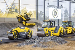 No matter if it concerns gas, electric, or hybrid drives, at this year’s Innovation Days Bomag showed that the company has a solution for every construction site situation.