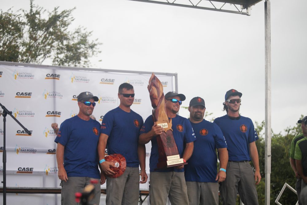 National Gas Rodeo 2019 4-person team winner