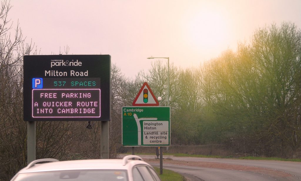 SWARCO Traffic to help Cambridgeshire CC reduce congestion and improve air quality