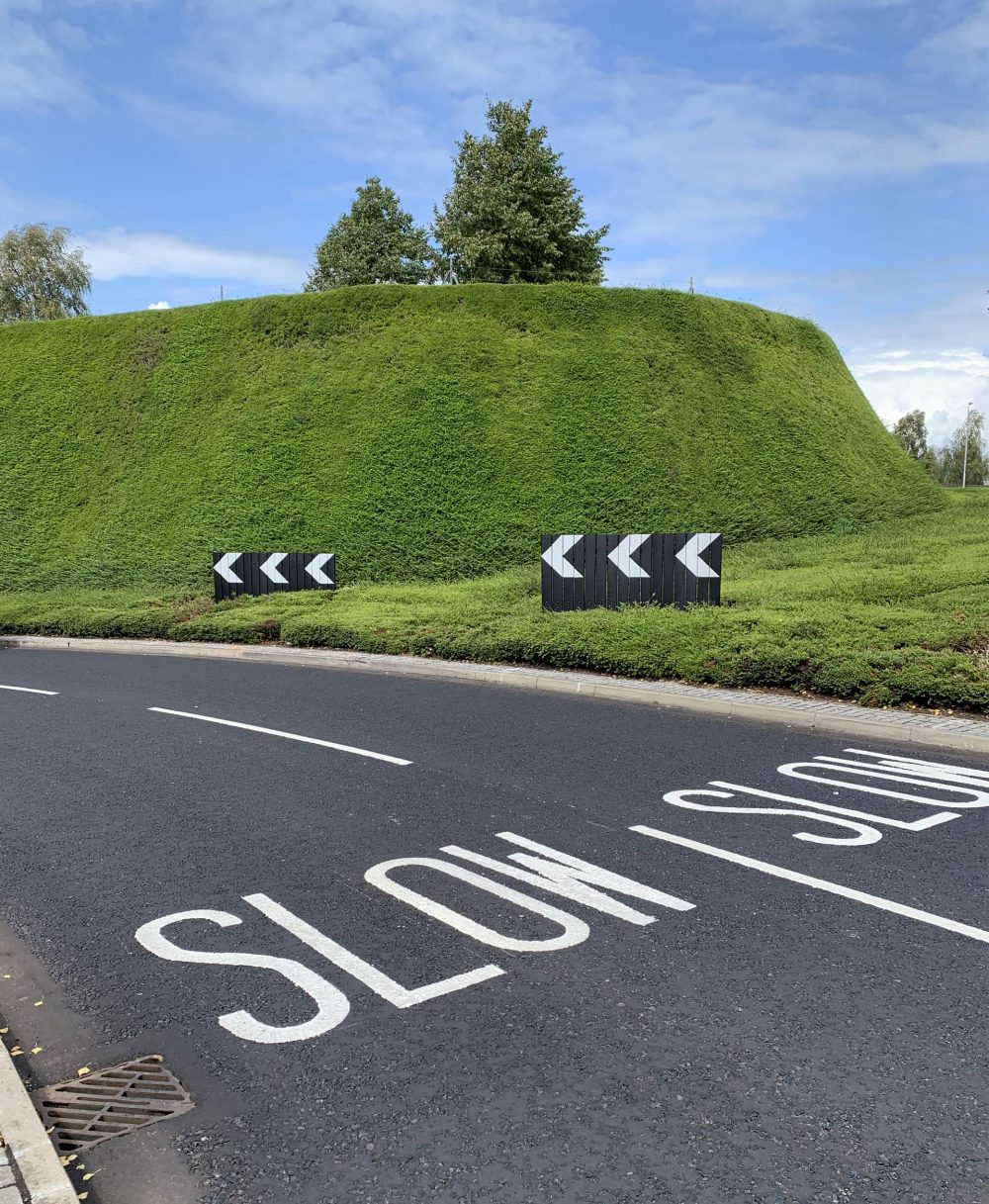 Evo-Chev Passive Chevrons installed at Heathrow Airport